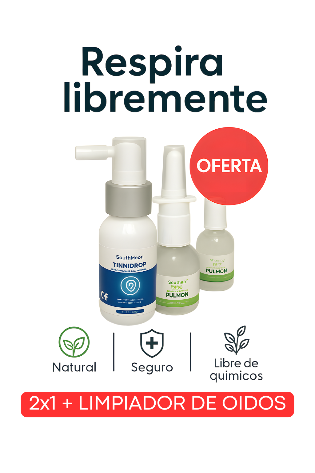 LIMPIA PULMONES + TINNIDROP GRATIS